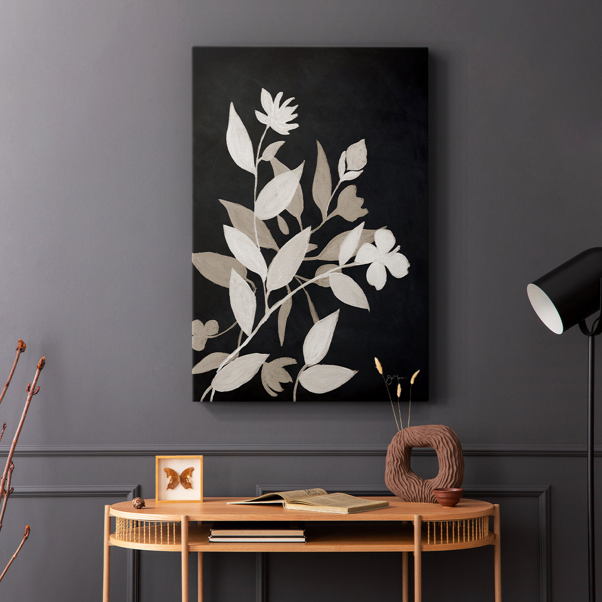 Midnight Silhouette I - Canvas Art Print