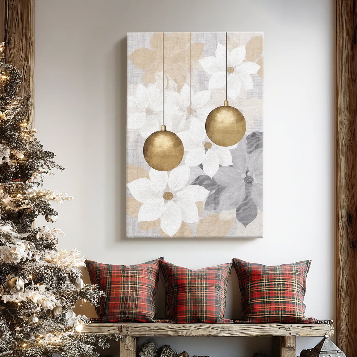 Silver Twilight Promise - Canvas Art Print