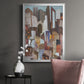 Metropolis - Modern Framed Canvas Print