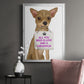 Love and Chihuahua - Modern Framed Canvas Print