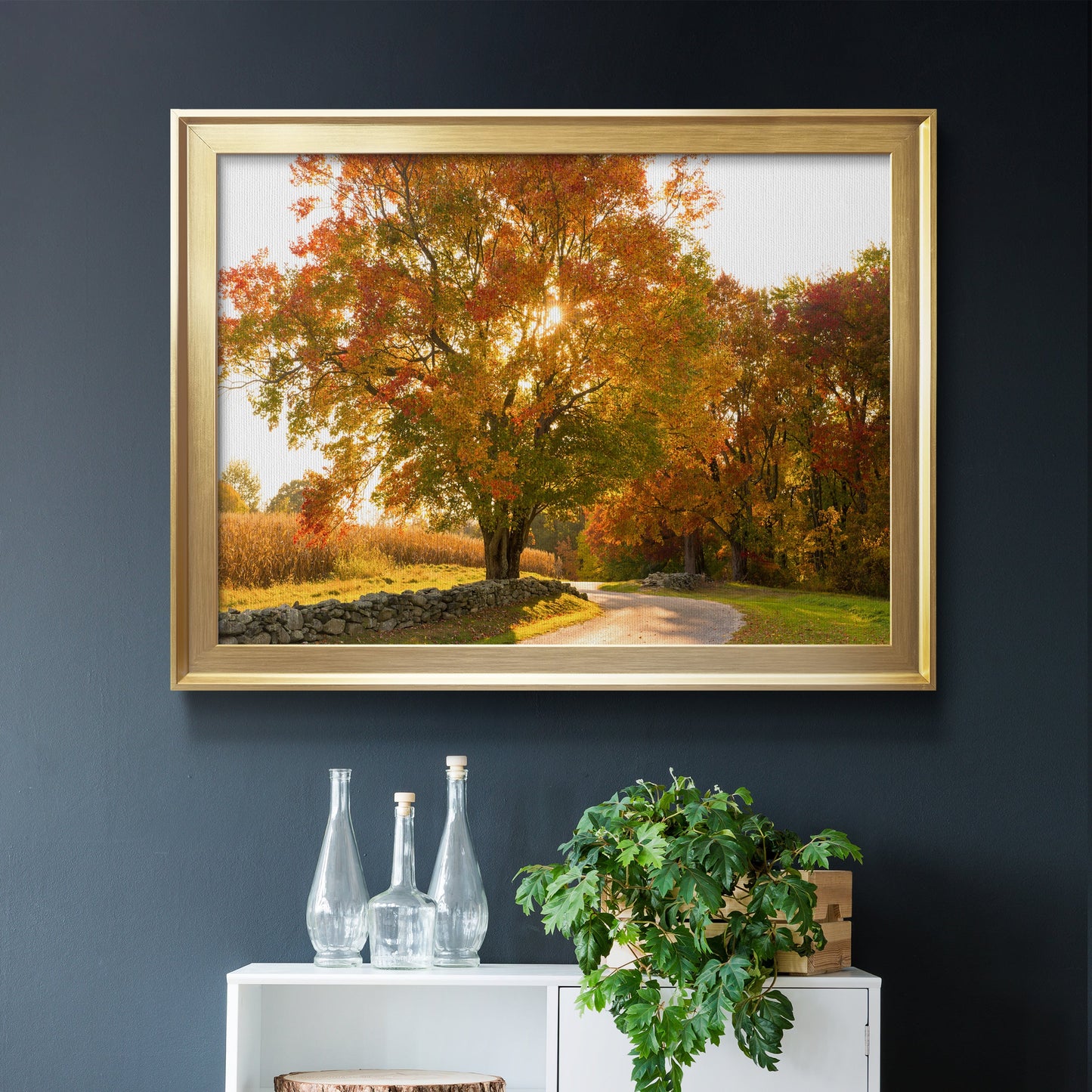 Maple Tree Drive Premium Classic Framed Canvas - Ready to Hang