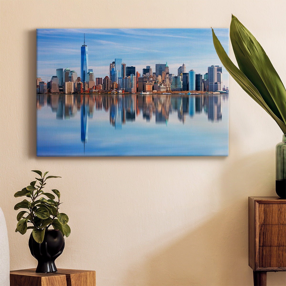 Panoramic View of Manhattan - Canvas Art Print