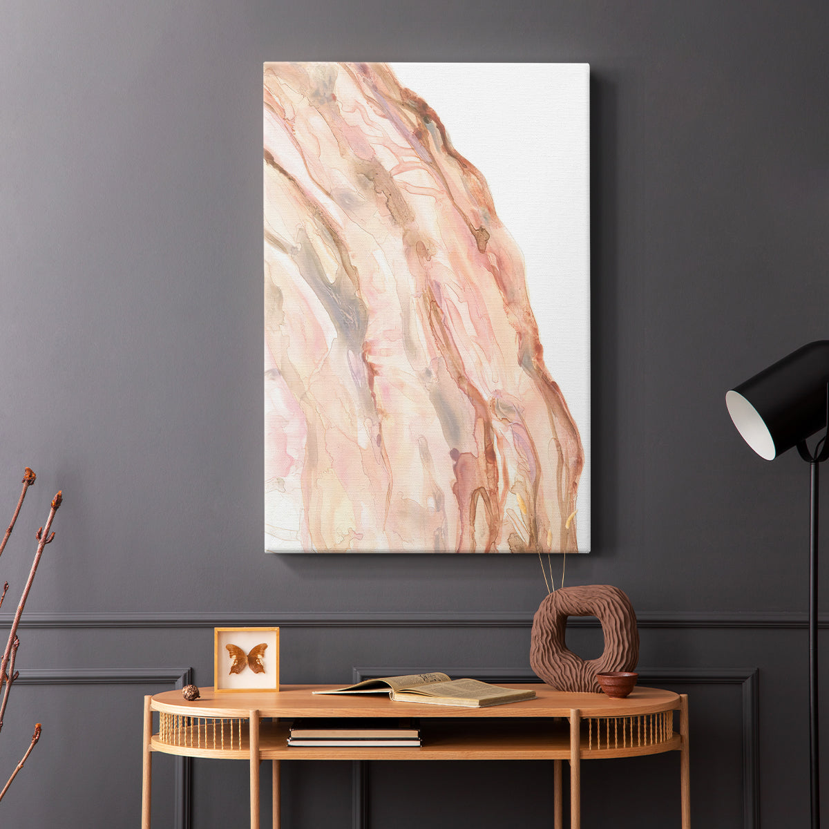 Rose Quartz I - Canvas Art Print