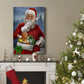 Quiet Santa - Gallery Wrapped Canvas