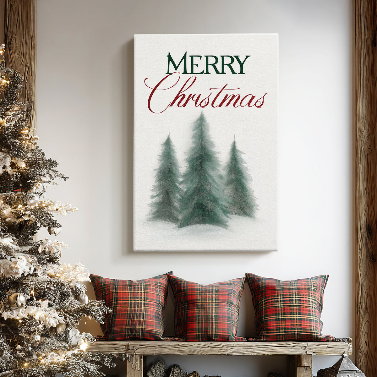 Midwinter of Silver Promise - Canvas Art Print
