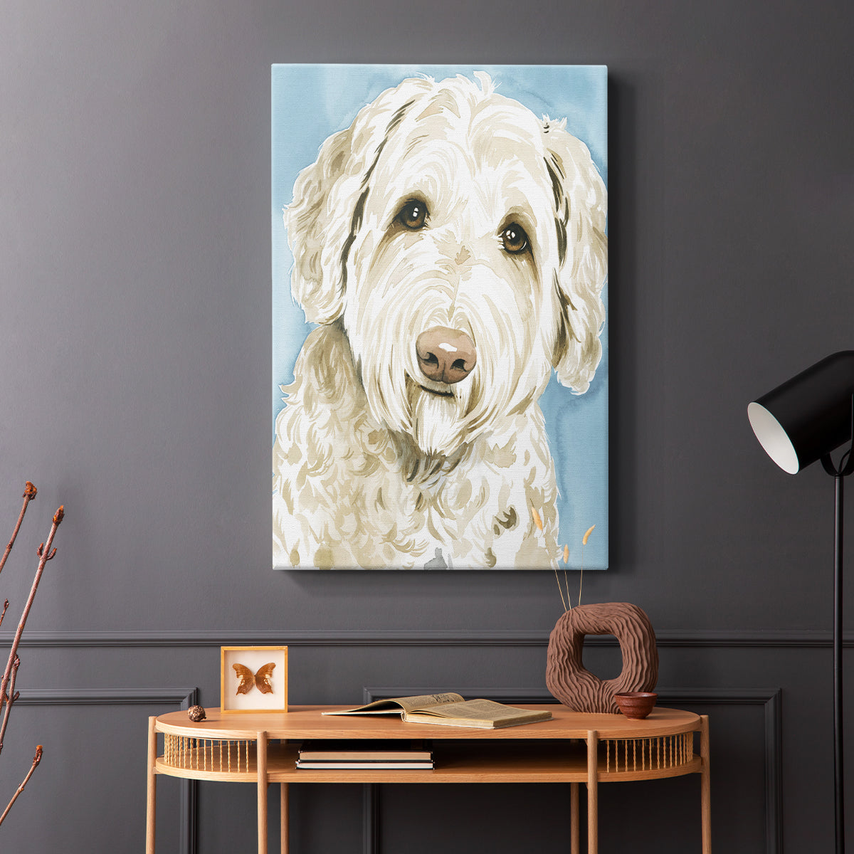 Labradoodle I - Canvas Art Print