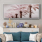Stately Palms - Floater Framed Canvas Print