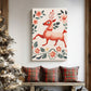 Twilight of Holly-Red Lantern - Canvas Art Print