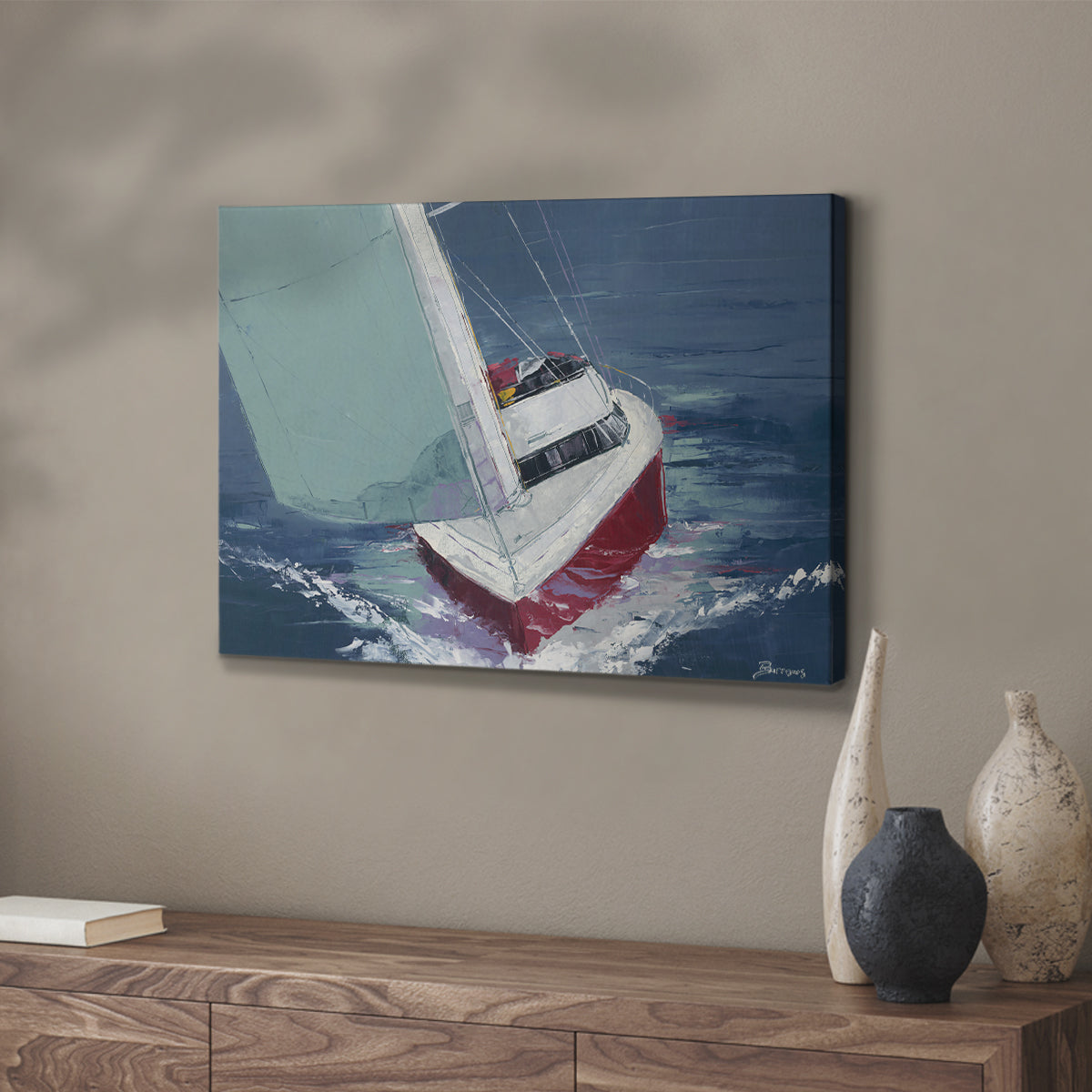Day Sailing - Canvas Art Print