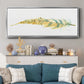 Tail Feather III - Floater Framed Canvas Print