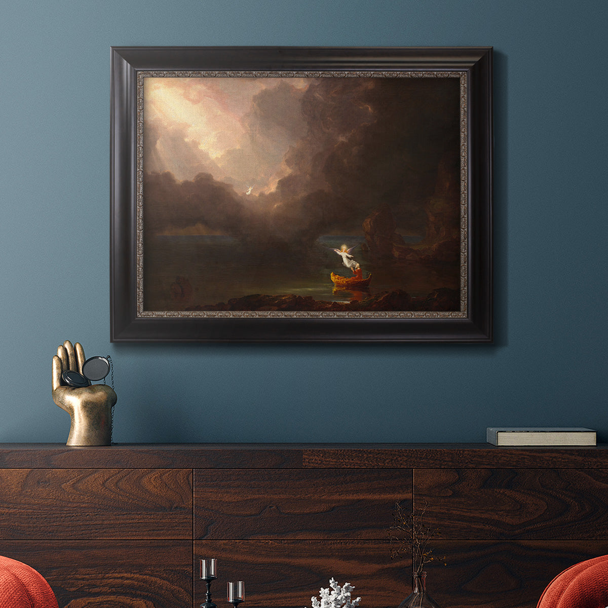 The Voyage of Life - Ornate Framed Canvas Print