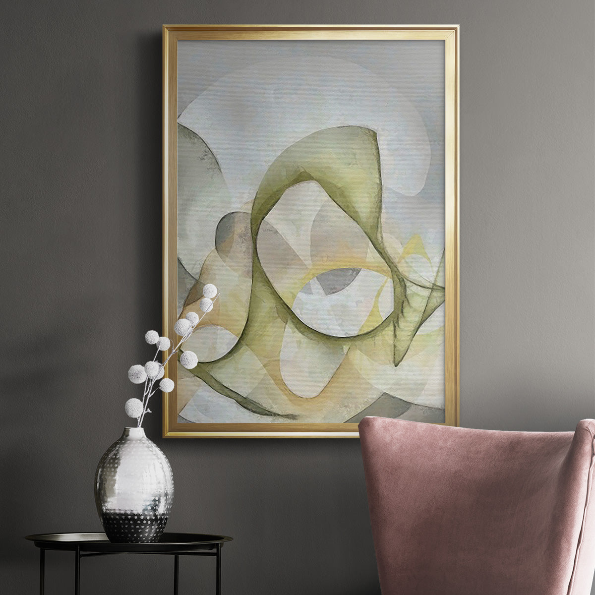 Excursion II - Modern Framed Canvas Print