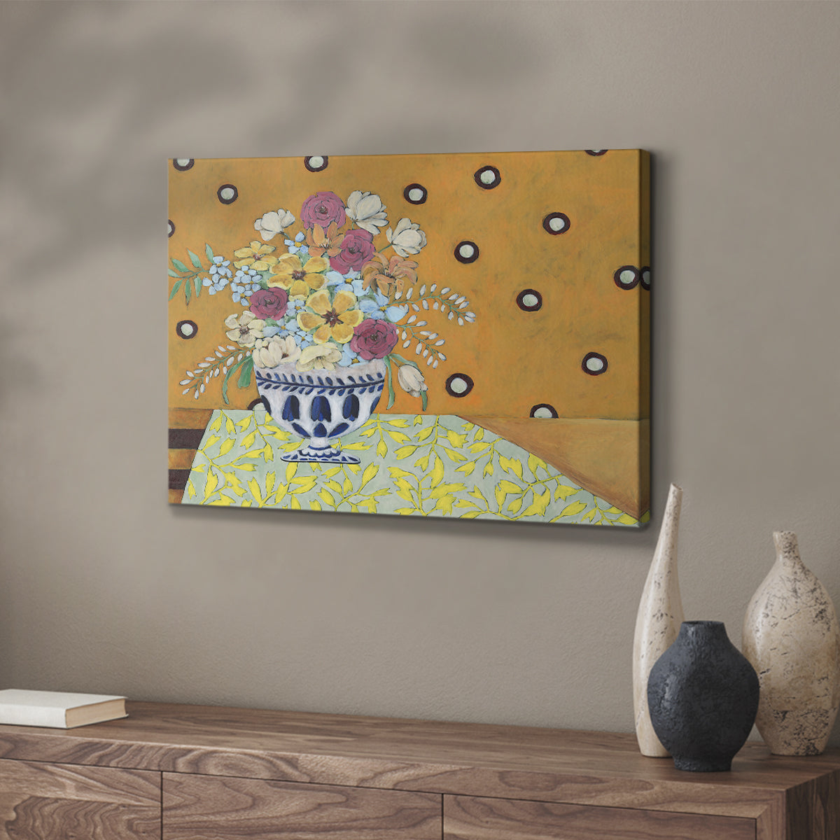 Flowerscape I - Canvas Art Print