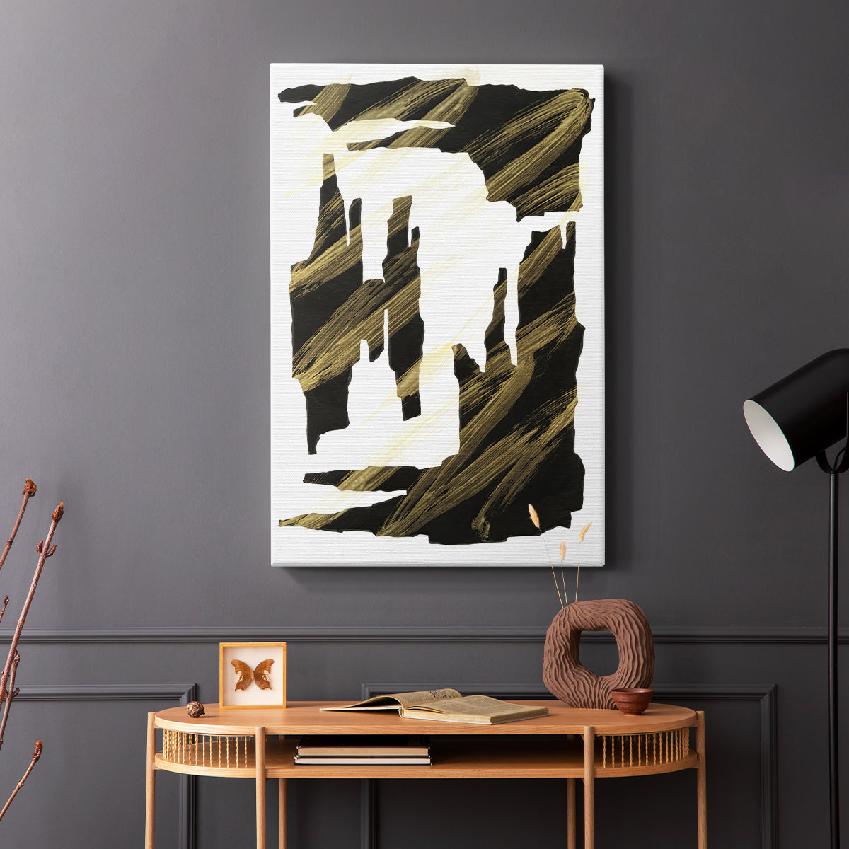 Onyx Obelisks II - Canvas Art Print