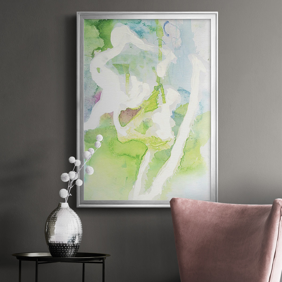 Rising Above II - Modern Framed Canvas Print
