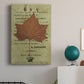 Autumn Leaf II Premium Gallery Wrapped Canvas - Ready to Hang