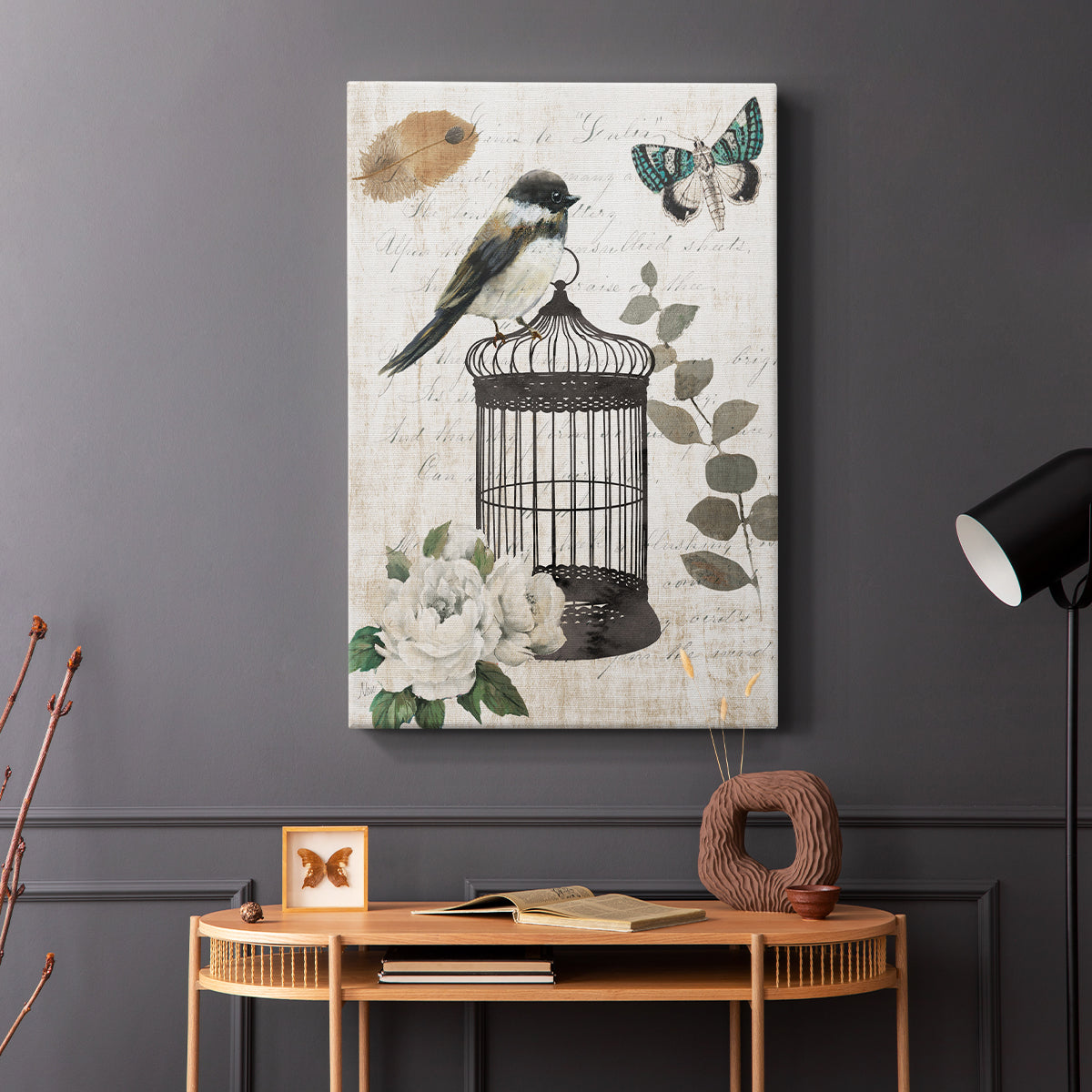 Vintage Menagerie I - Canvas Art Print