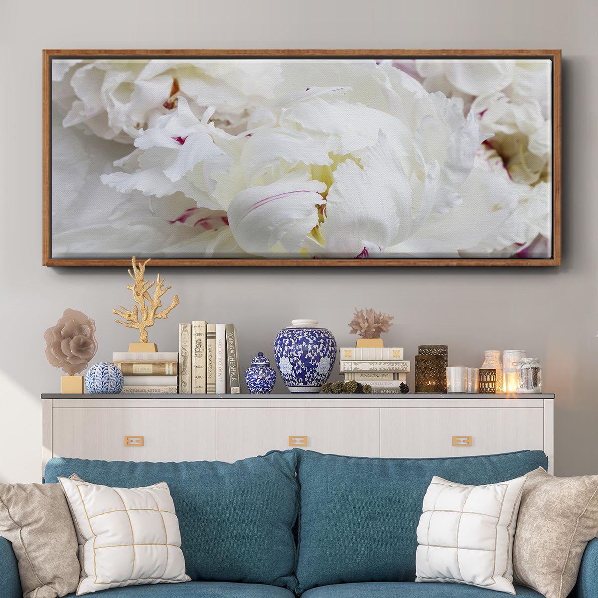 Breathless VI - Floater Framed Canvas Print