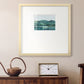 Green Grey Mountains II Premium Framed Print Double Matboard