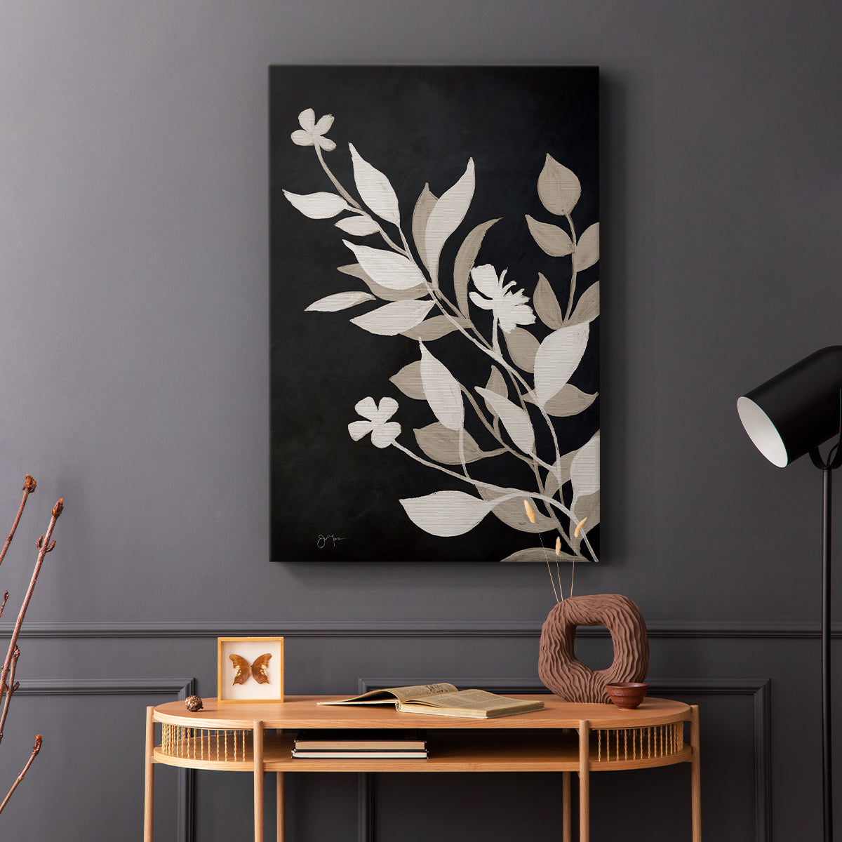 Midnight Silhouette II - Canvas Art Print