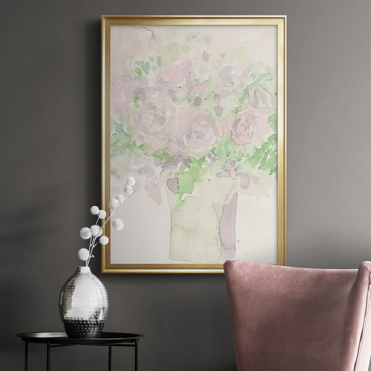Natural Radiance II - Modern Framed Canvas Print