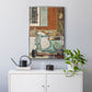 That Vespa -  Framed Canvas Print