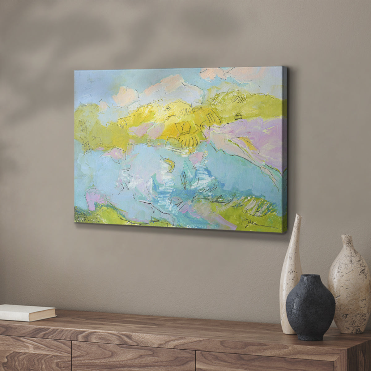 Learning to Fly - Canvas Art Print