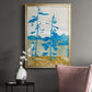 Cerulean Spruce I - Modern Framed Canvas Print