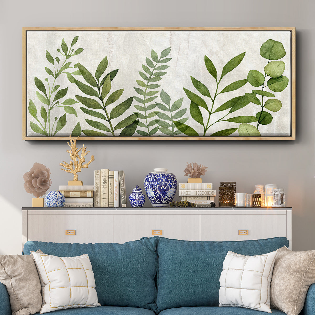 Summer's Glory - Floater Framed Canvas Print