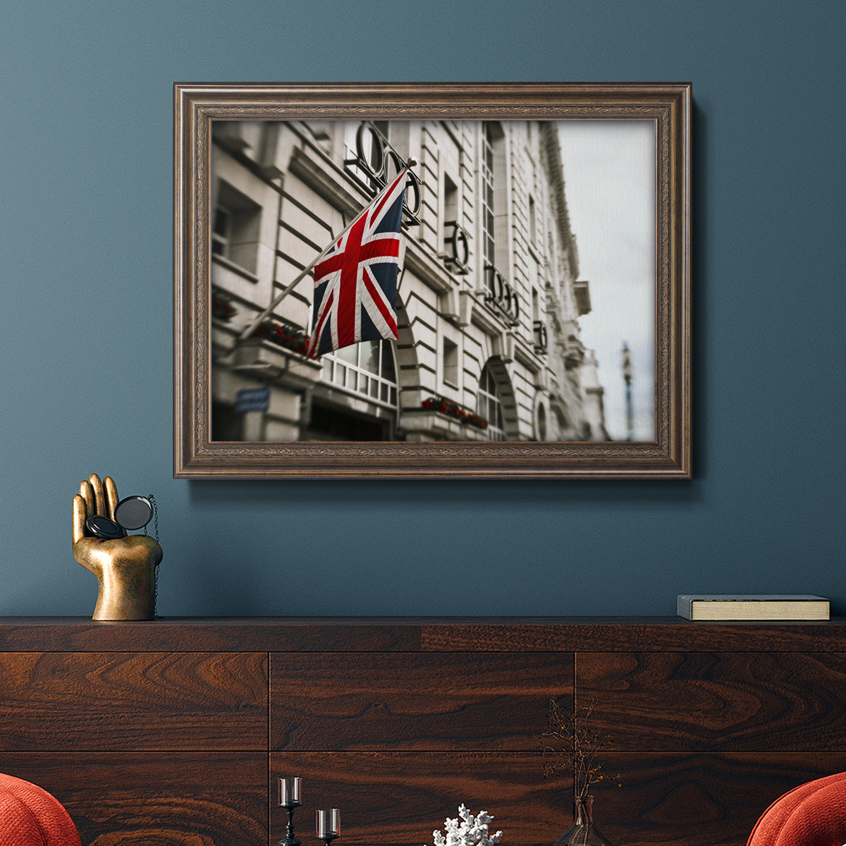 London Scene II Premium Framed Canvas- Ready to Hang