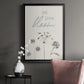Let Love Bloom - Modern Framed Canvas Print