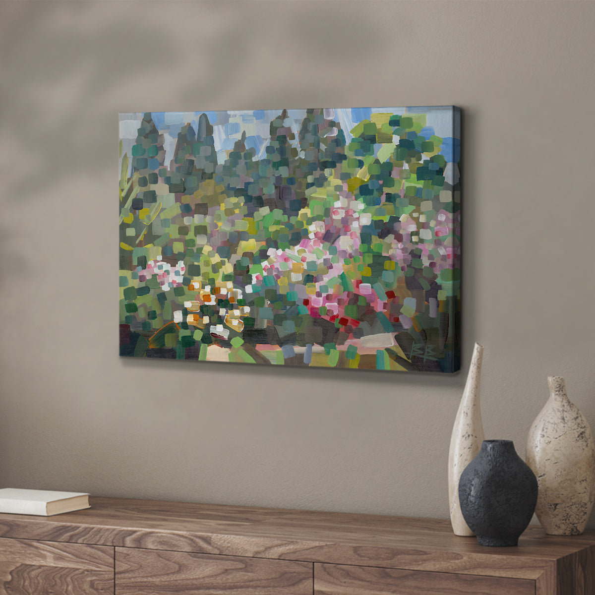 Arboretum in Spring - Canvas Art Print