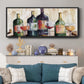 The Dinner Party - Floater Framed Canvas Print