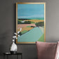 Bright Colored Countryside II - Modern Framed Canvas Print