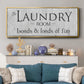 Loads of Fun - Floater Framed Canvas Print