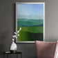 Blue Ridge Fade II - Modern Framed Canvas Print