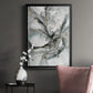 Marble Harmony - Modern Framed Canvas Print