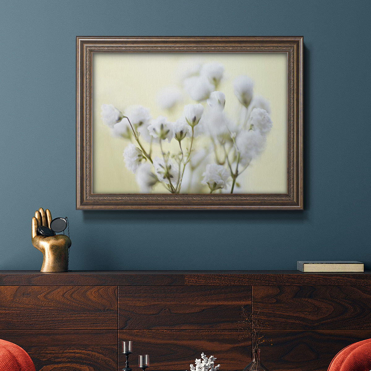 Baby's Breath Study IV Premium Framed Canvas- Ready to Hang