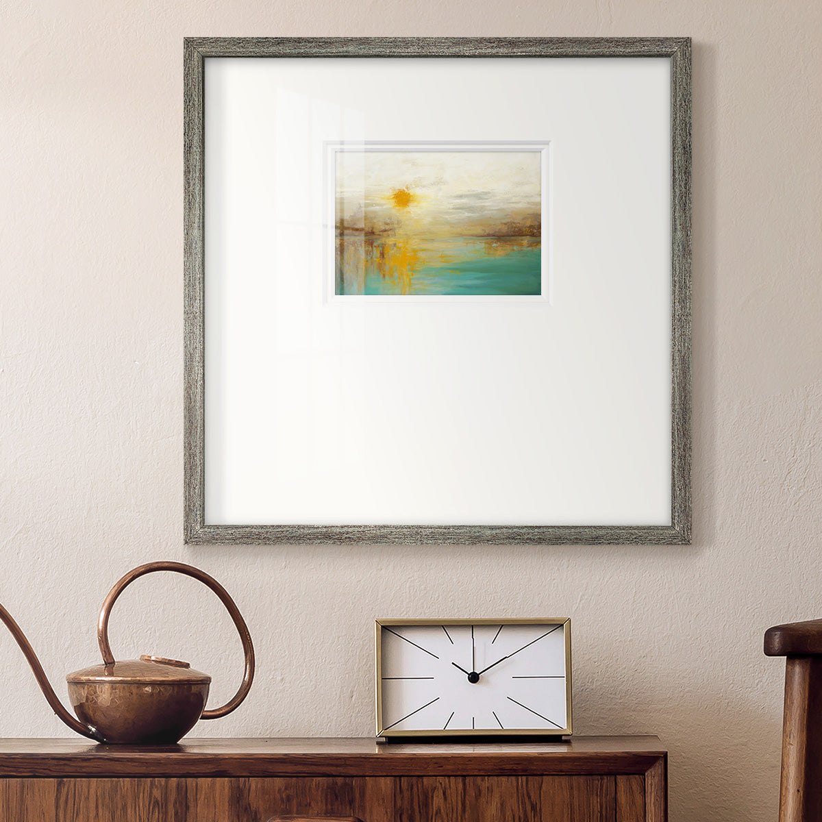 Last Day of Summer  Premium Framed Print Double Matboard