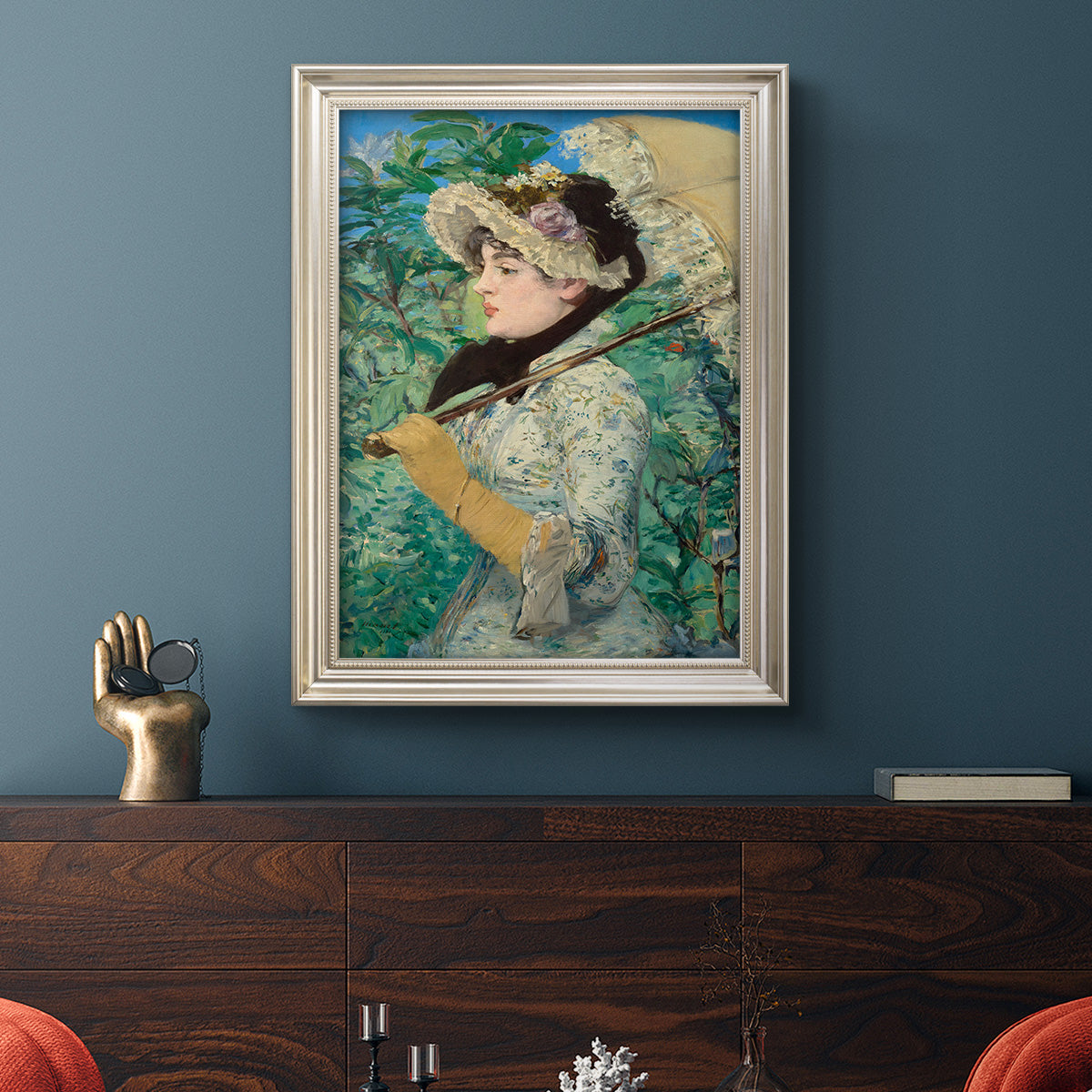 Spring - Ornate Framed Canvas Print