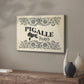 Antique French Label III - Canvas Art Print
