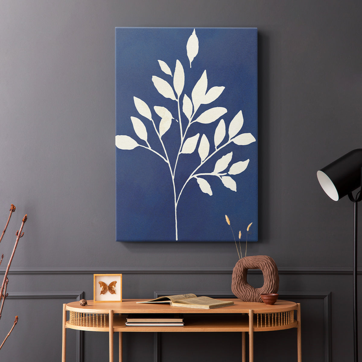 Night Sky Silhouette I - Canvas Art Print