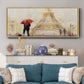 Paris Moment - Floater Framed Canvas Print