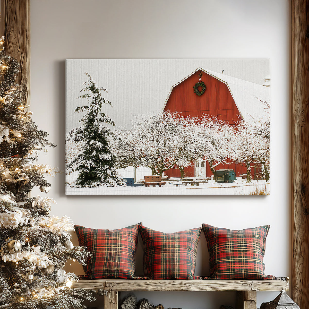 Mistletoe of Sugar Serenade - Canvas Art Print