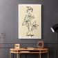 Birth Month VII - Canvas Art Print