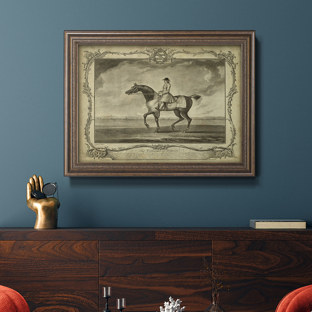 Distinguished Horses II Premium Framed Canvas- Ready to Hang