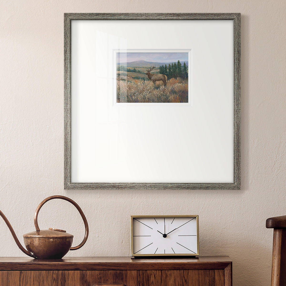 Western Wildlife II Premium Framed Print Double Matboard