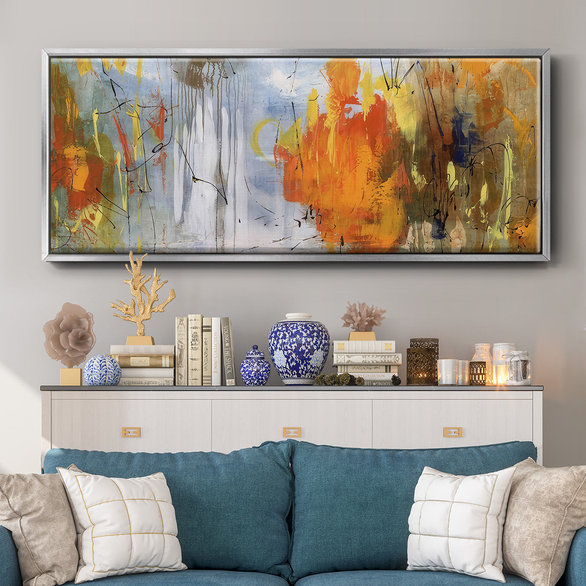 Sundowners  - Floater Framed Canvas Print