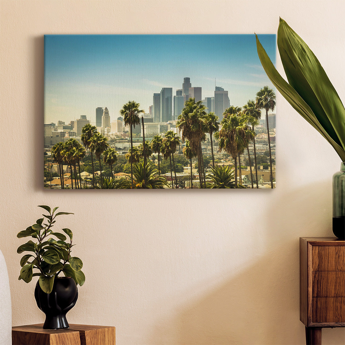 Downtown Los Angeles II Premium Gallery Wrapped Canvas - Ready to Hang