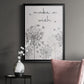 Make A Wish - Modern Framed Canvas Print